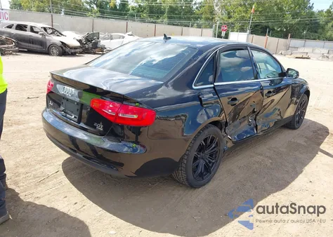 2013 Audi A4 2.0T Premium from USA, damaged, VIN WAUBFAFL8DN051363